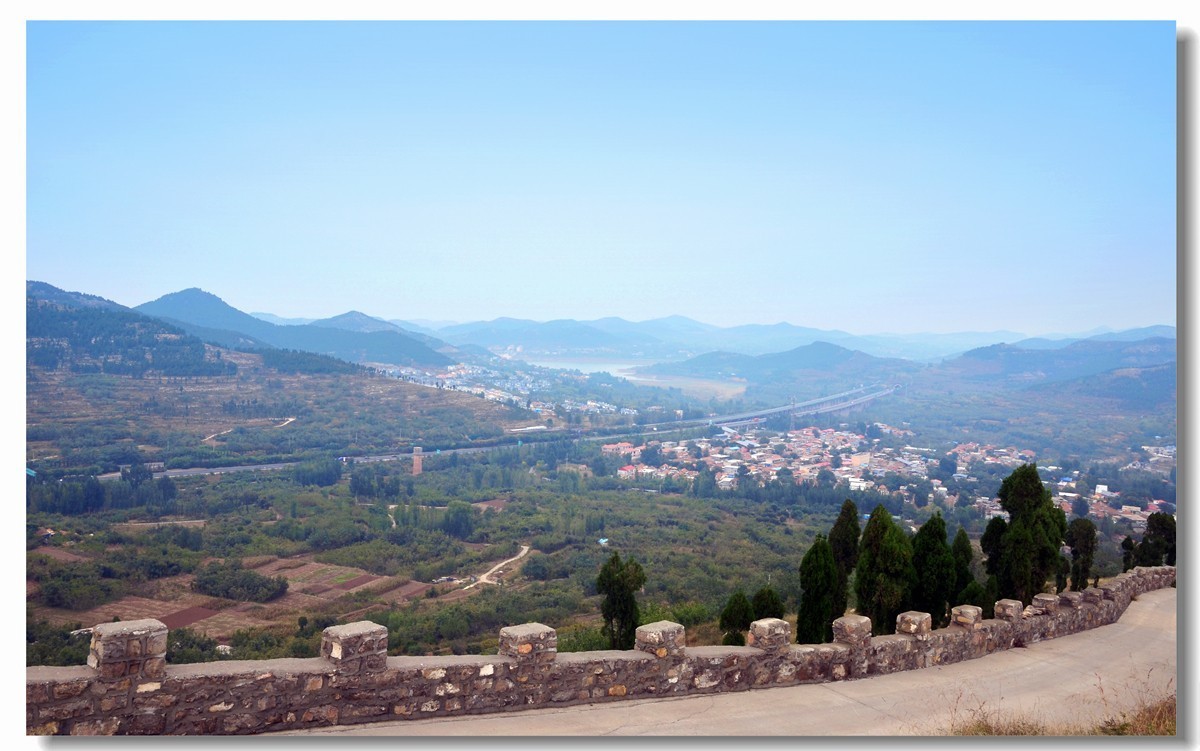 狼猫山水库及周边景色四
