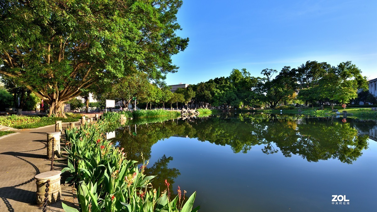 广西大学人工湖掠影6镜湖