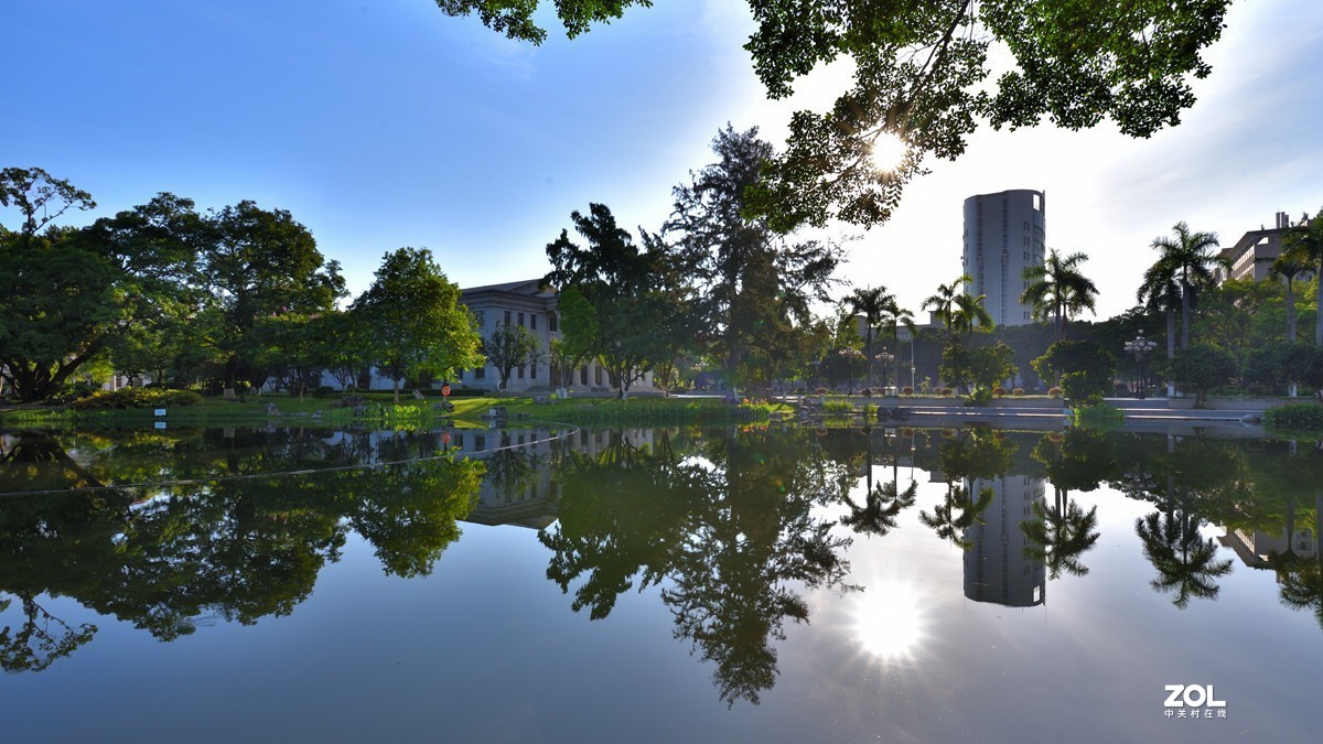 广西大学人工湖掠影6镜湖