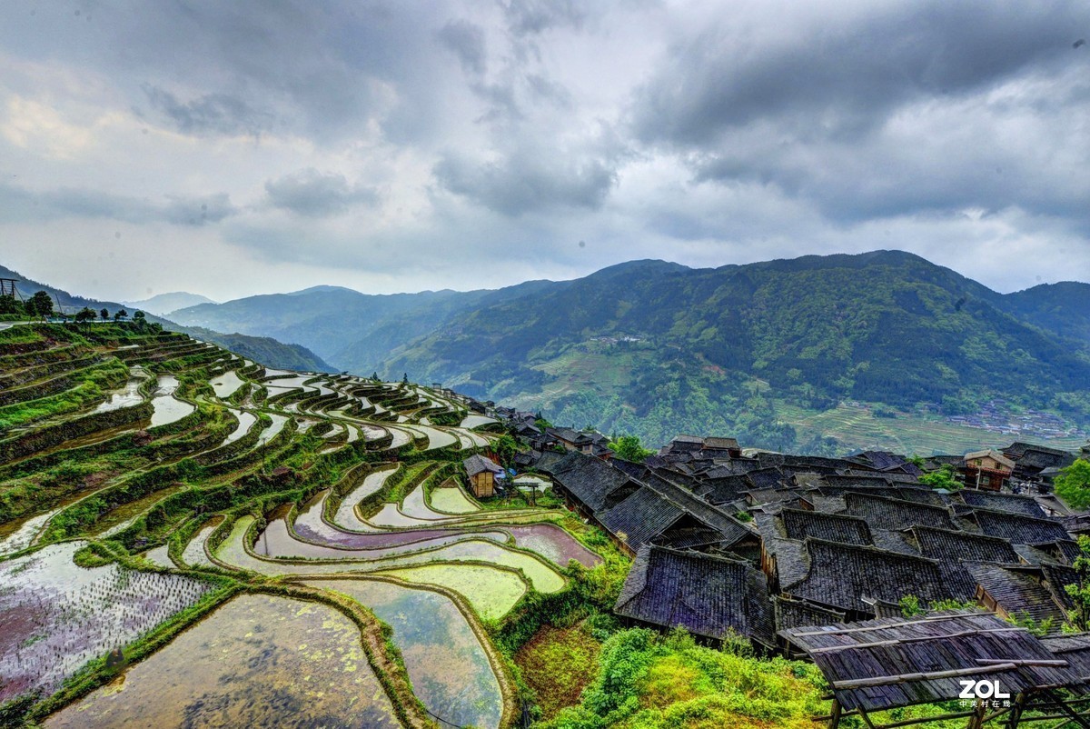 美如画的加榜梯田