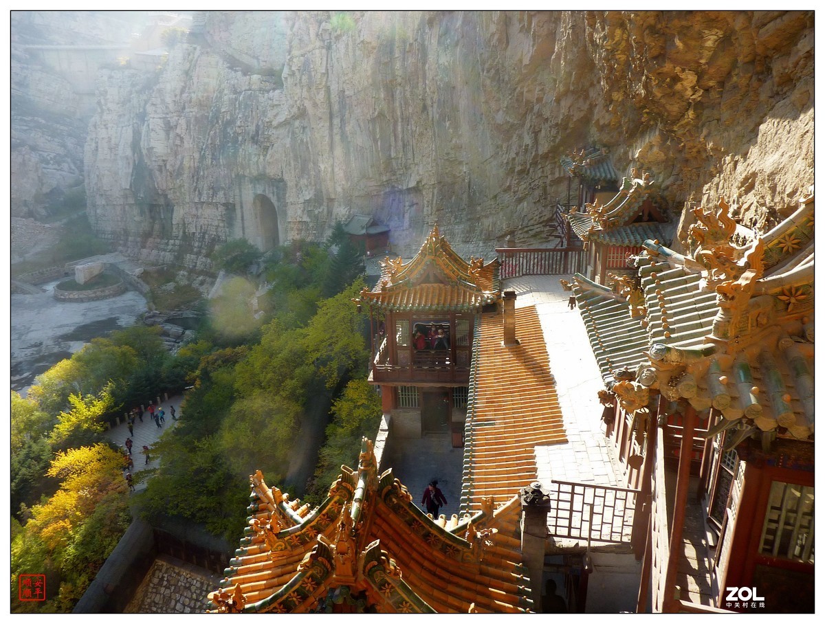 旅游随拍-----西北之旅*山西北岳恒山悬空寺(下)