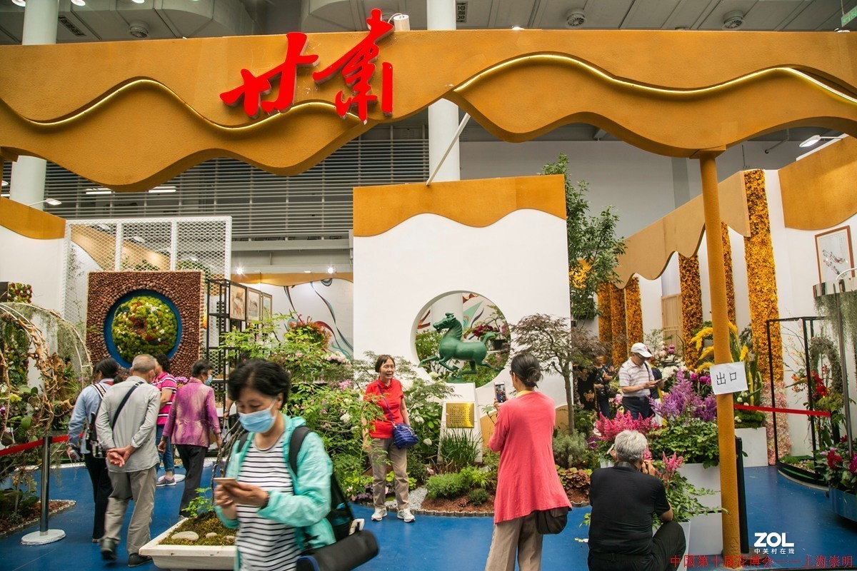 第十届中国花博会之三————室内部分省份展馆