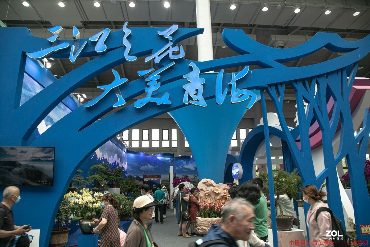 第十届中国花博会之三————室内部分省份展馆