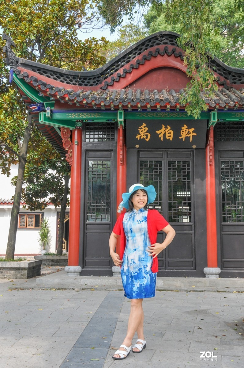 环境人像之--人在“晴川阁”