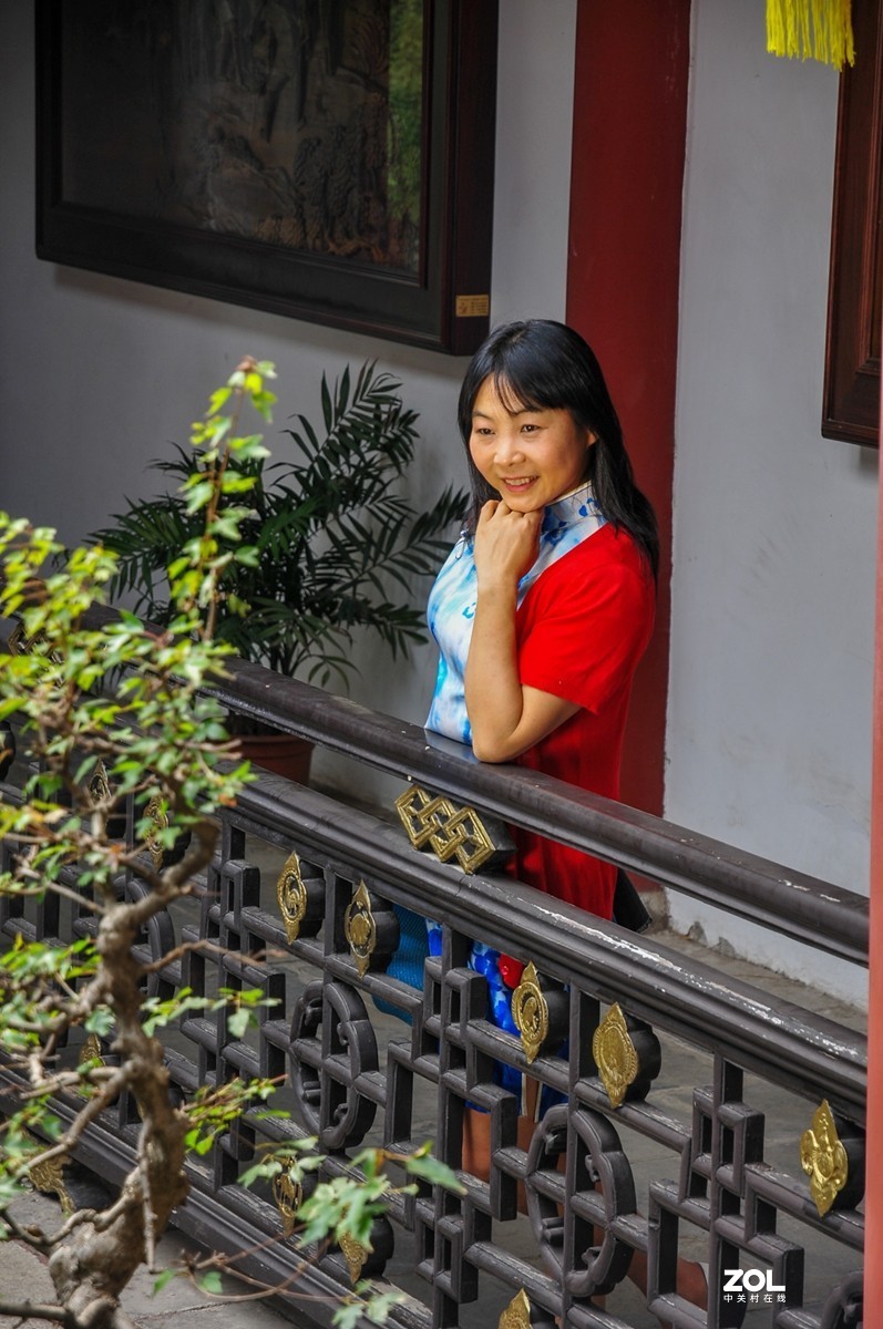 环境人像之--人在“晴川阁”