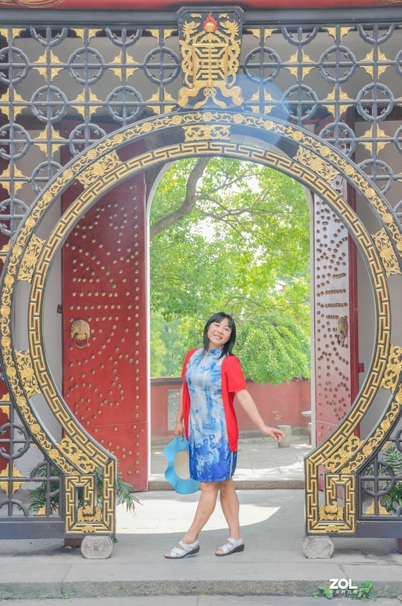 环境人像之--人在“晴川阁”