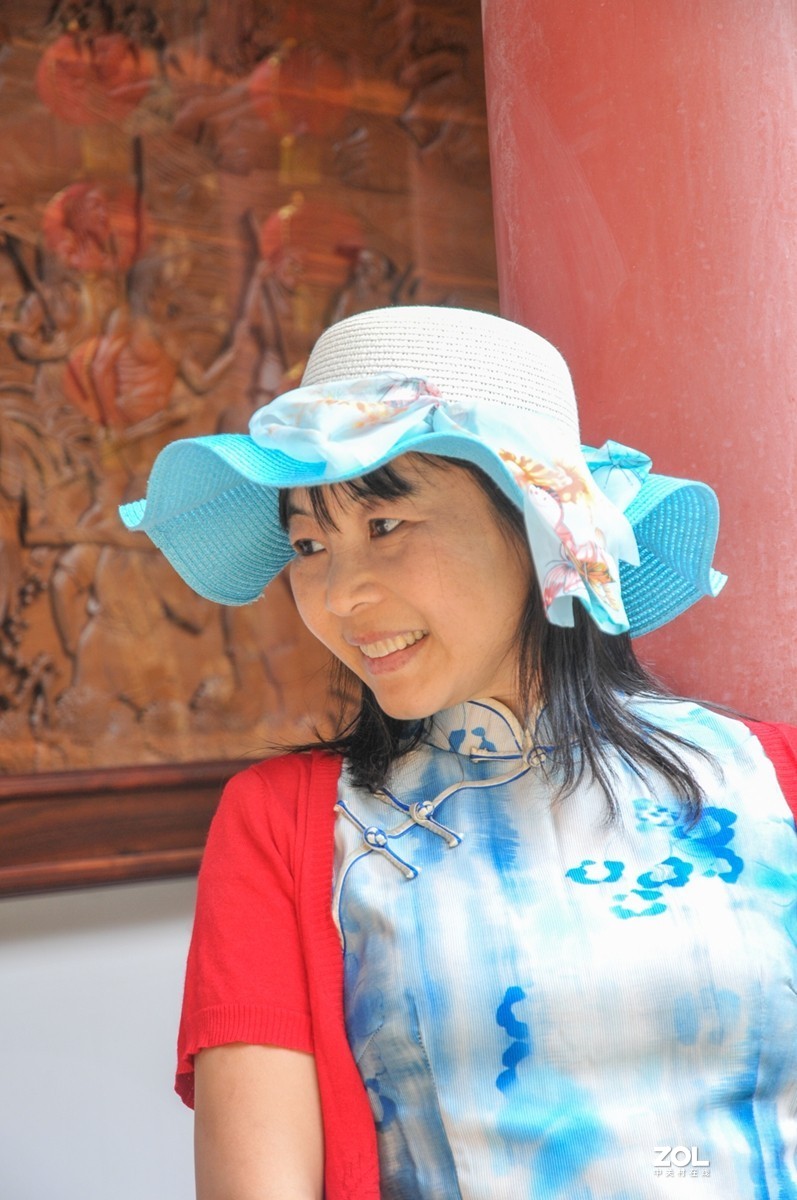 环境人像之--人在“晴川阁”