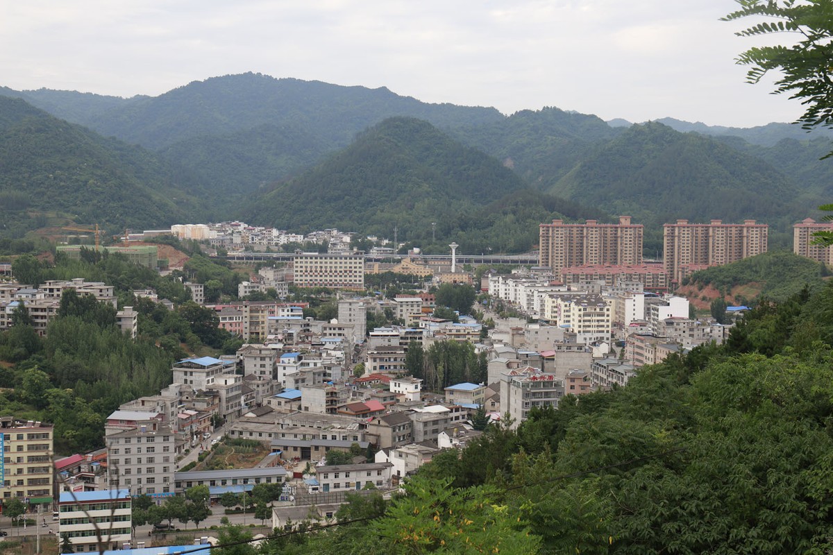 陕西商南的山山水水