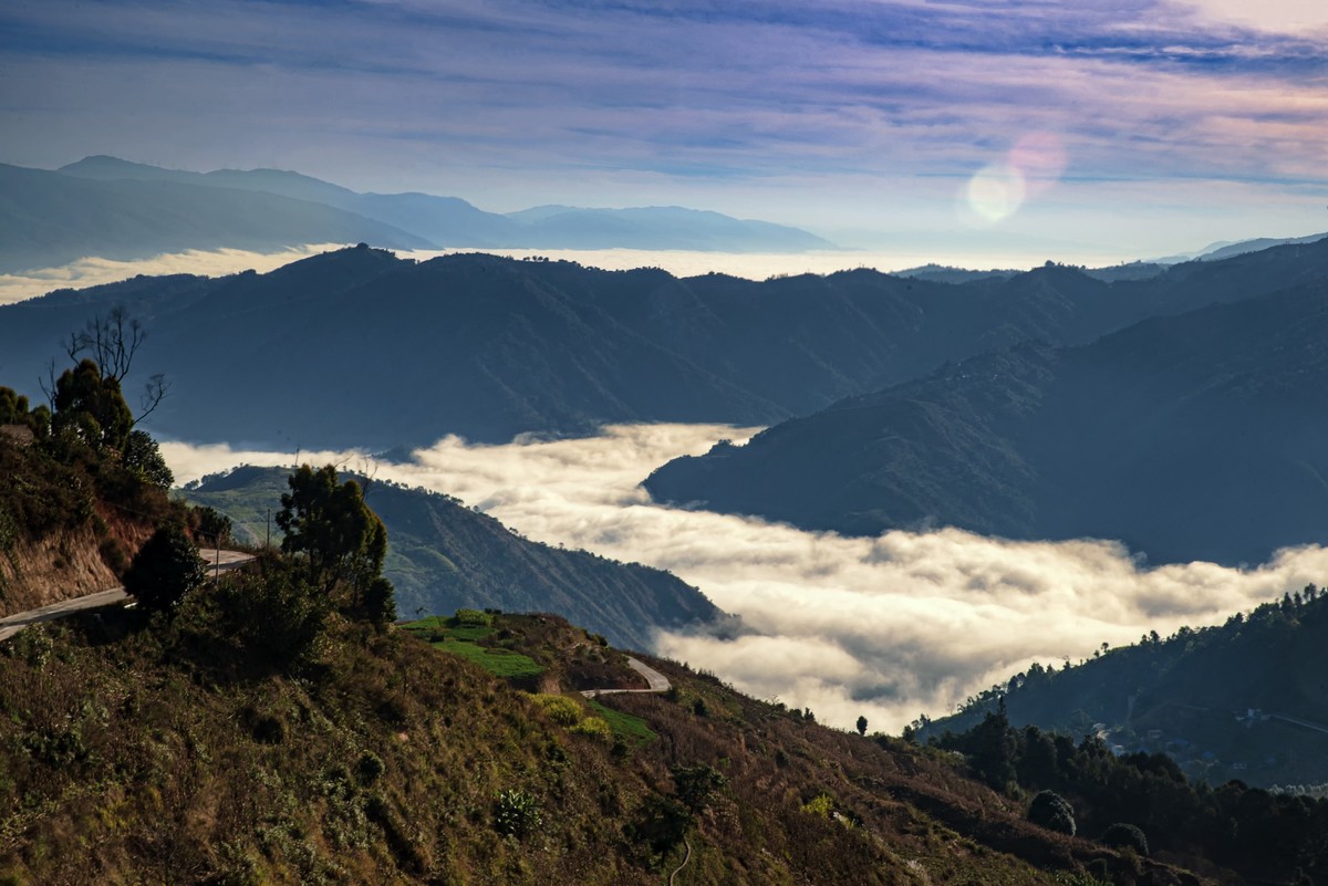 元江那诺梯田云海