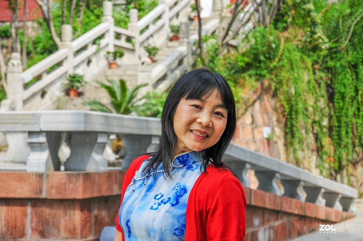 环境人像之--人在“晴川阁”