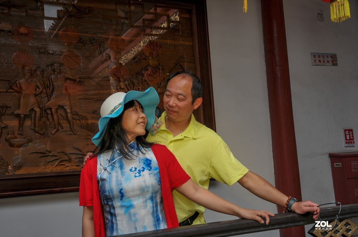 环境人像之--人在“晴川阁”