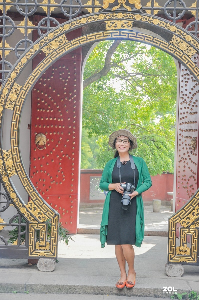 环境人像之--人在“晴川阁”