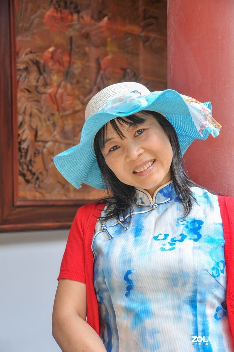 环境人像之--人在“晴川阁”