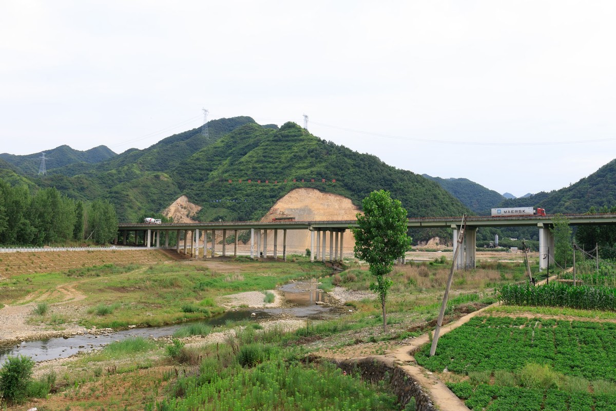 陕西商南的山山水水