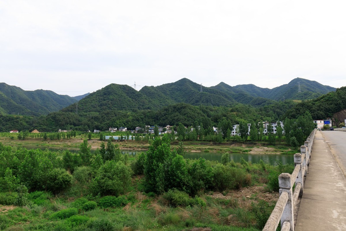 陕西商南的山山水水