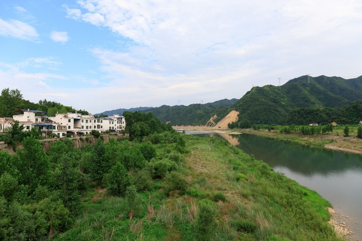 陕西商南的山山水水