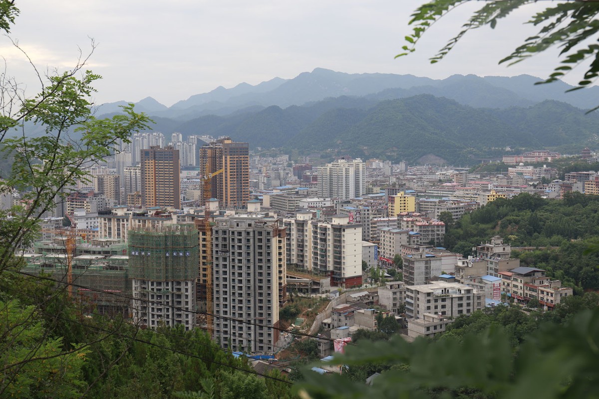 陕西商南的山山水水
