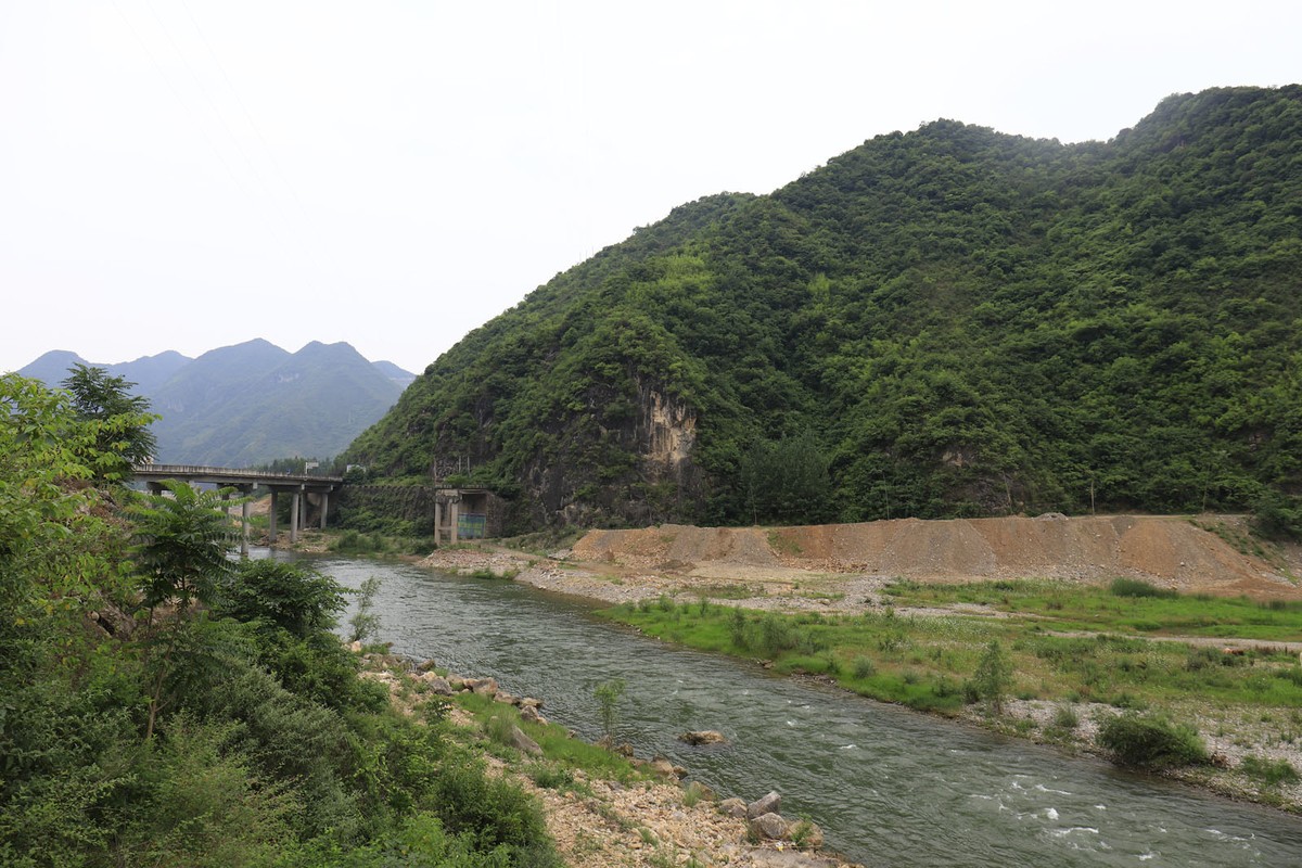 陕西商南的山山水水