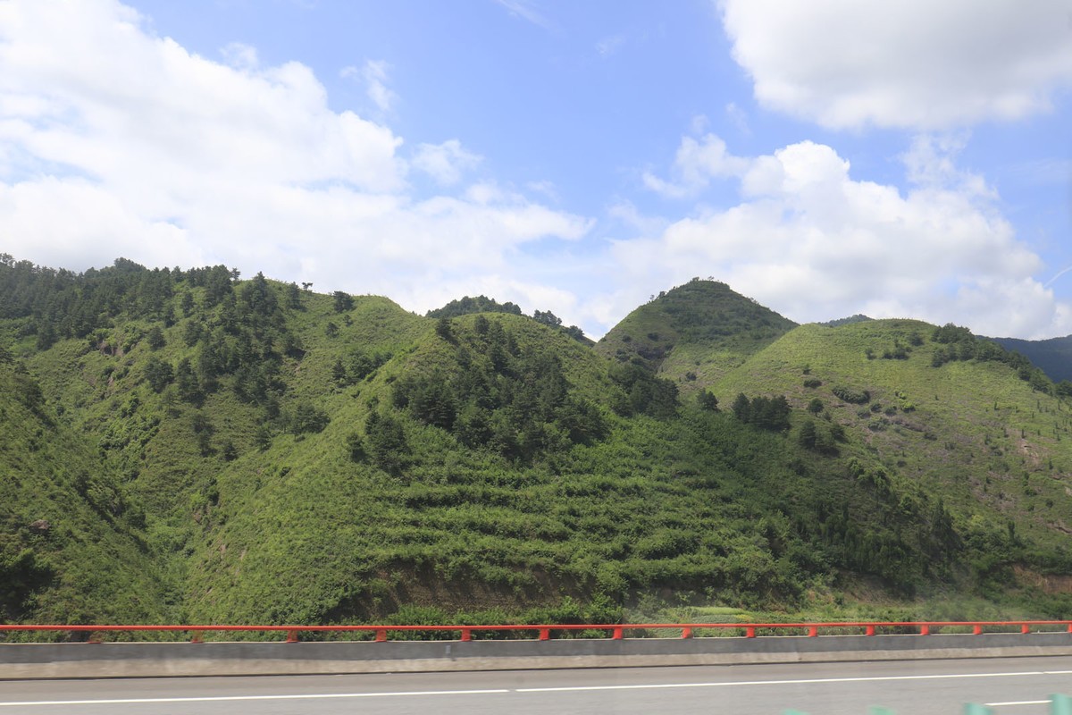 陕西商南的山山水水