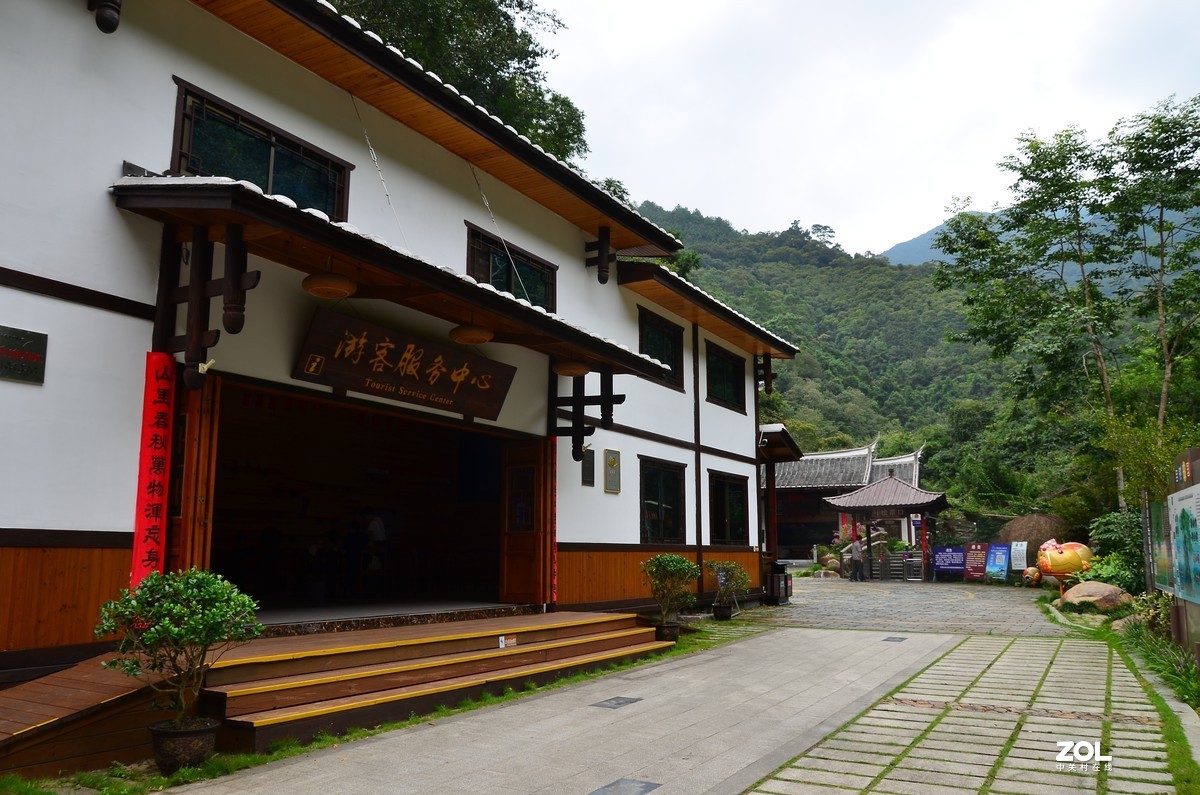 福建省三明尤溪县九阜山景区风光