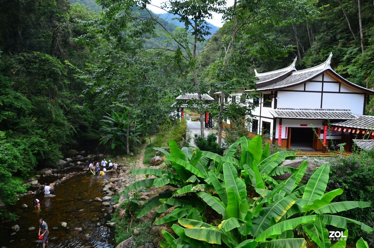 福建省三明尤溪县九阜山景区风光
