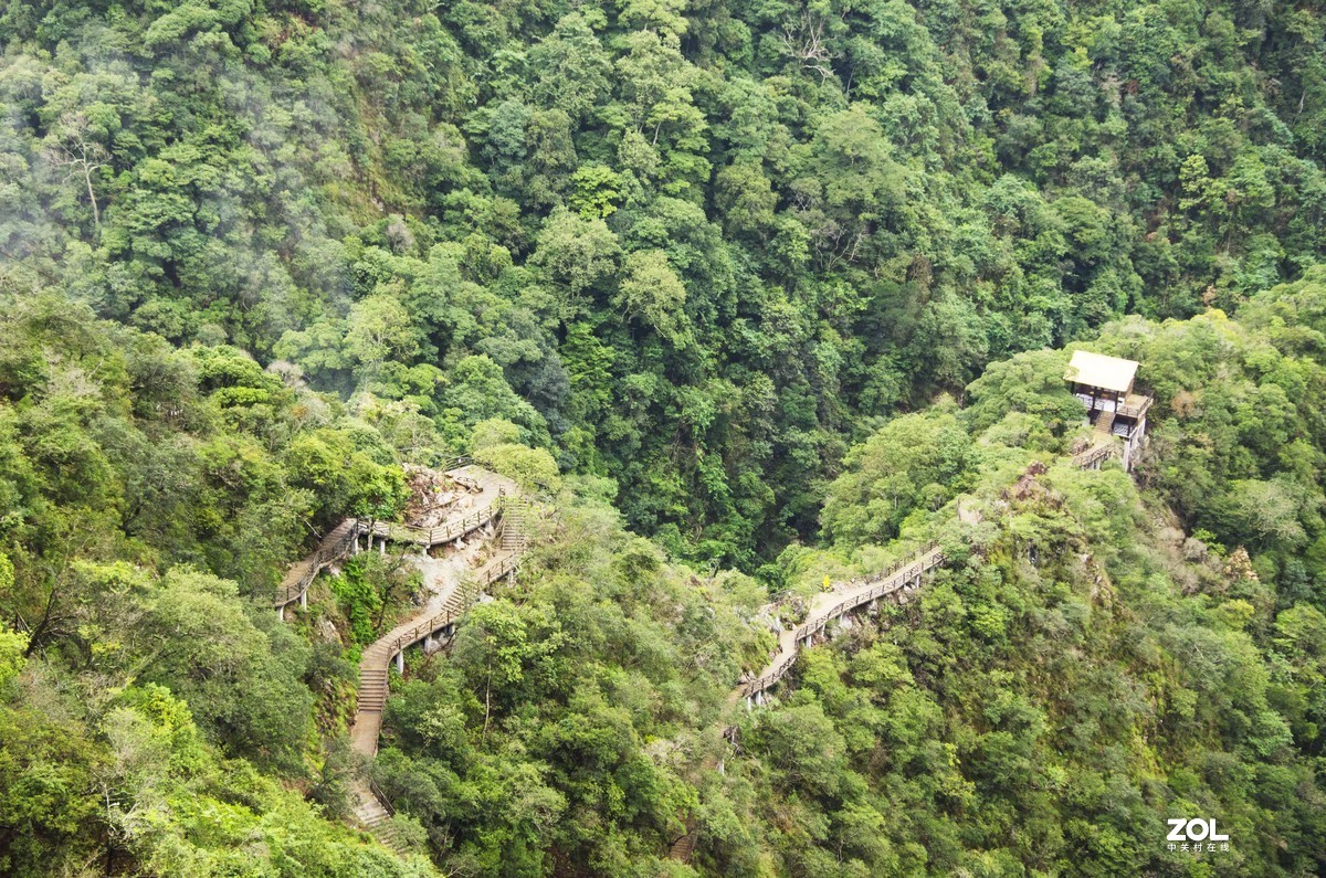 福建省三明尤溪县九阜山景区风光