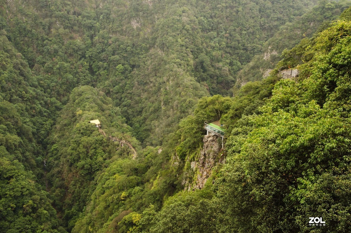 福建省三明尤溪县九阜山景区风光