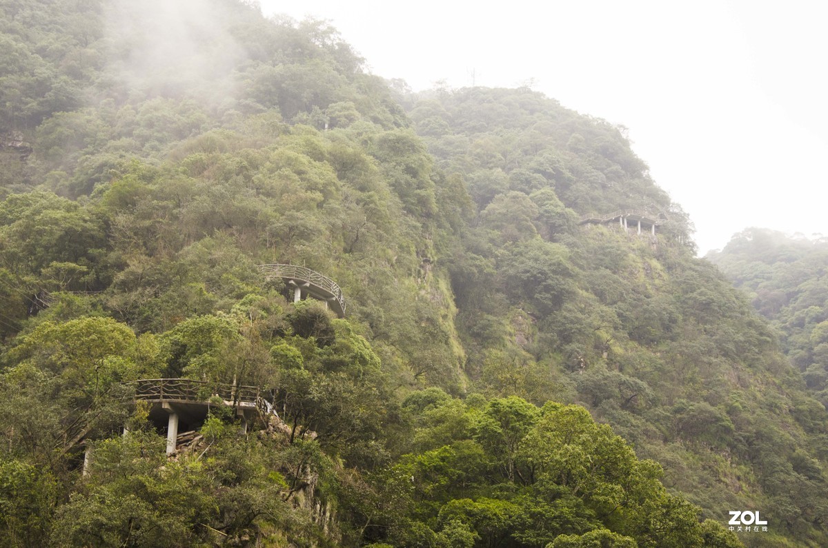 福建省三明尤溪县九阜山景区风光