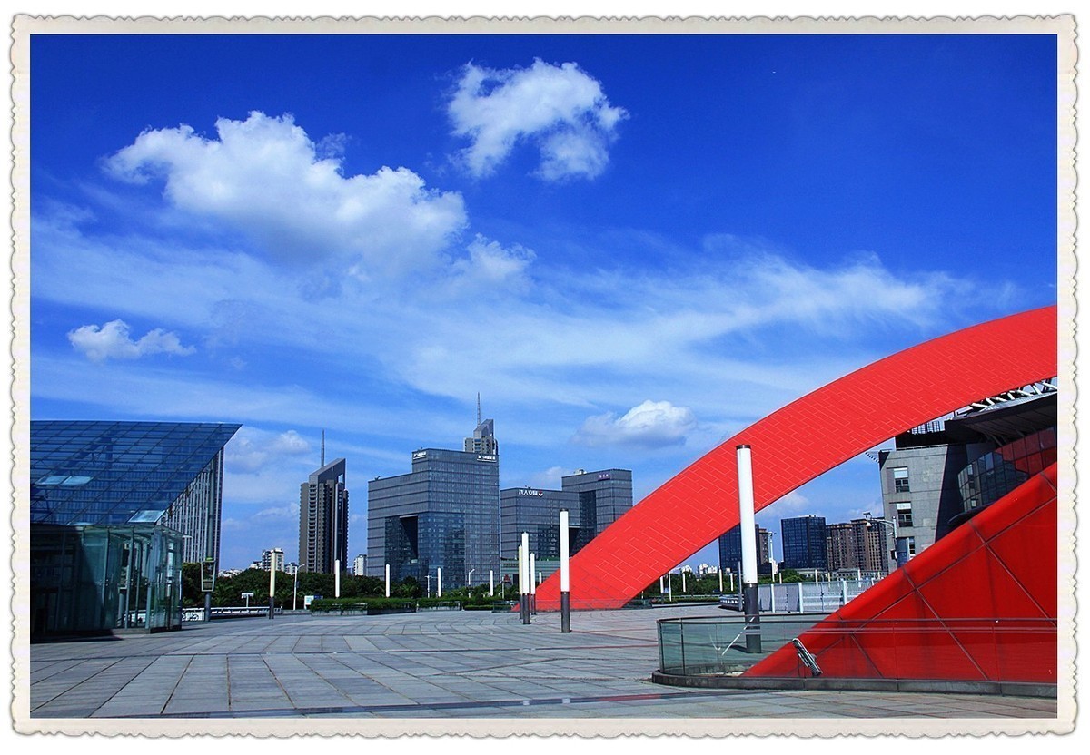 南京奥体中心东大门部分掠影