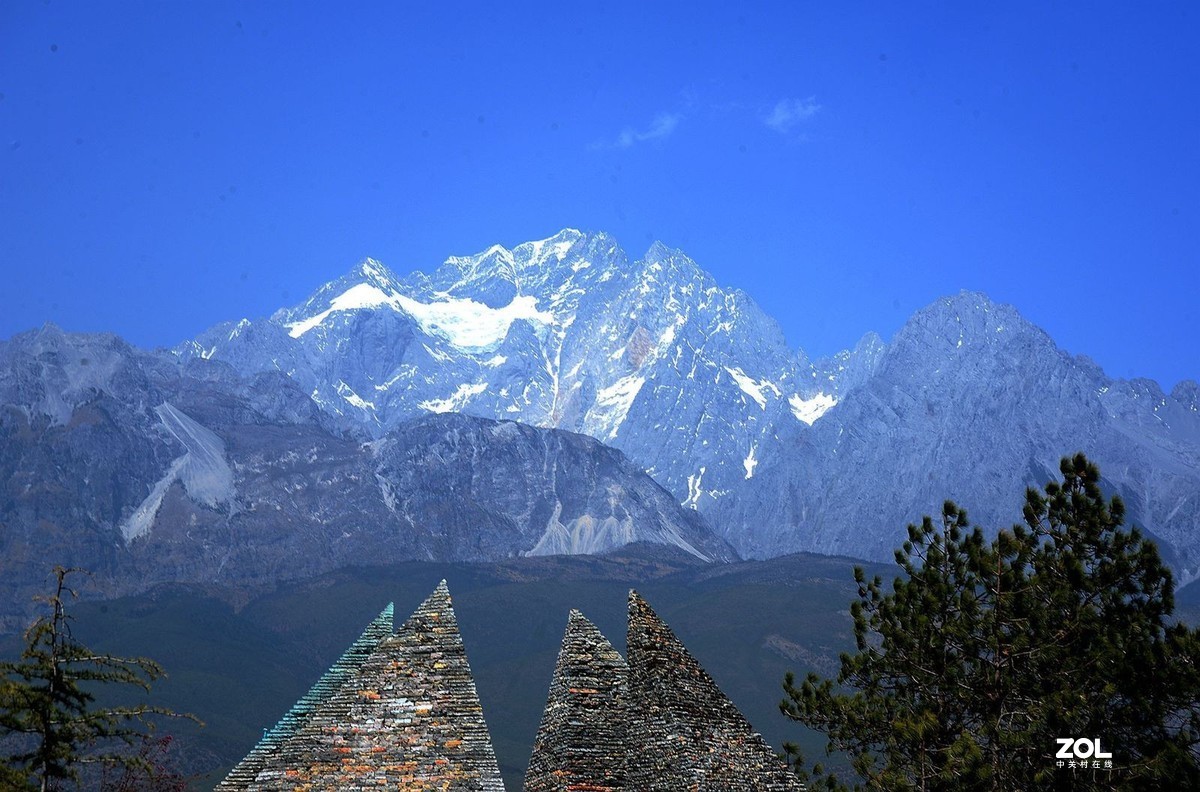 云南游记丽江玉龙雪山下东巴谷景区
