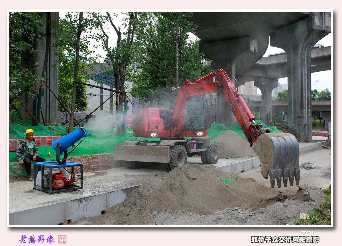 双桥子立交桥风景掠影(1)