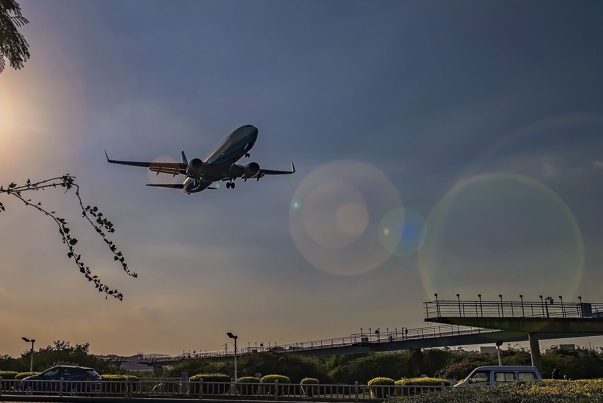 近在咫尺拍摄进场飞机（5）