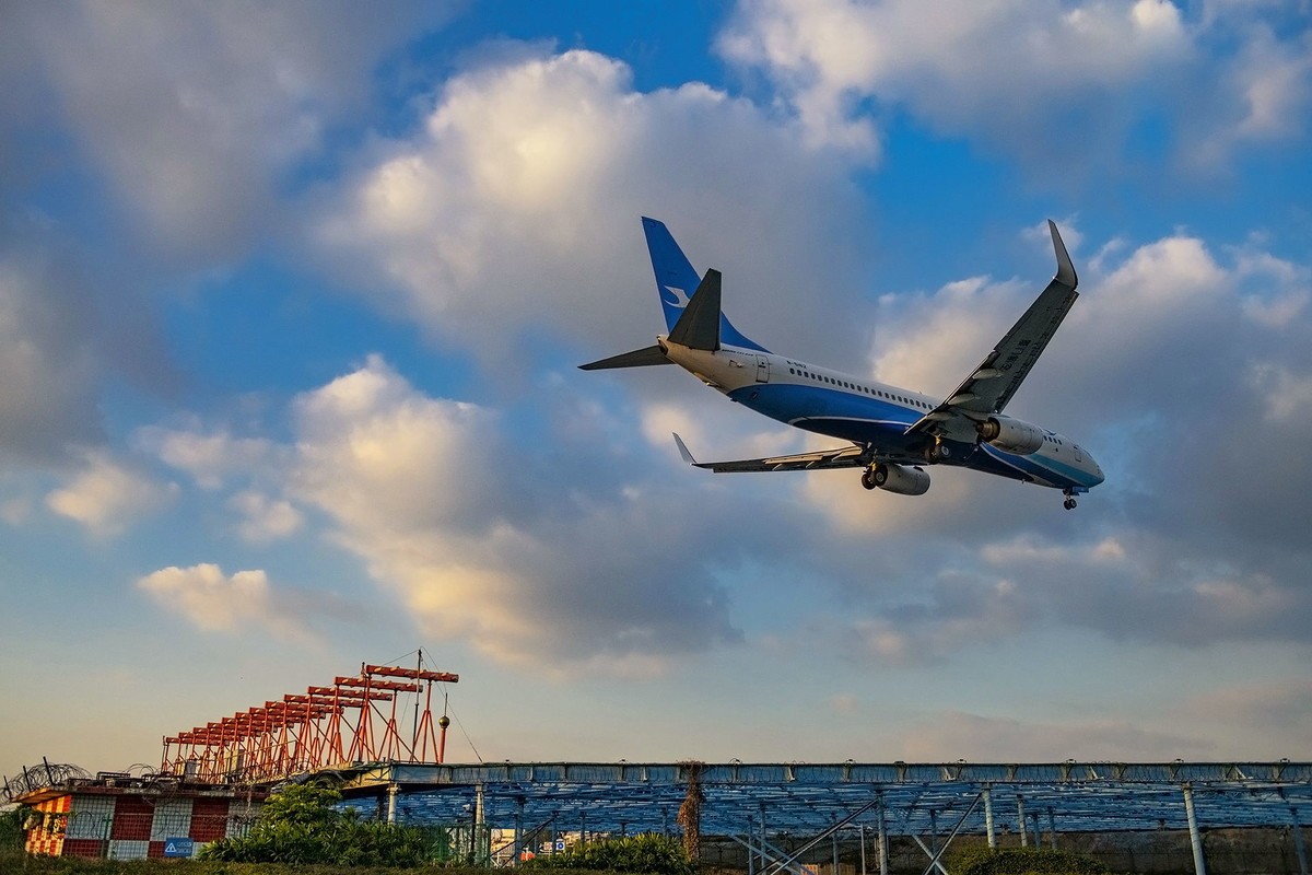 近在咫尺拍摄进场飞机（5）