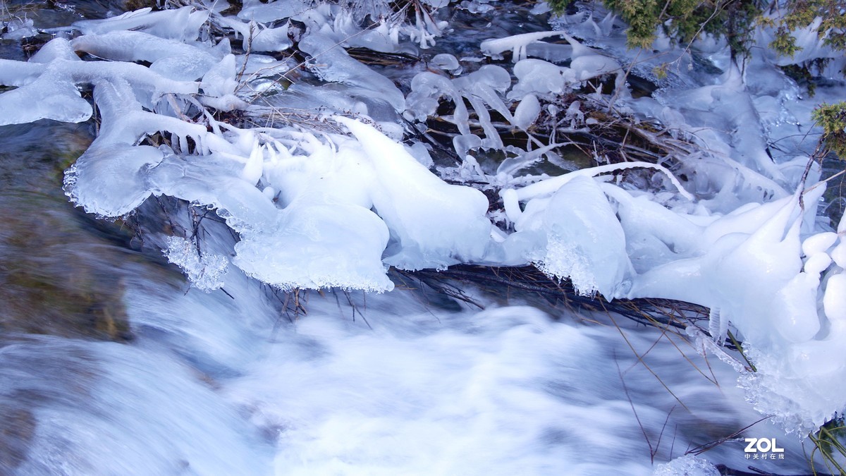 冬游九寨沟，风景别样美--双龙海【14】