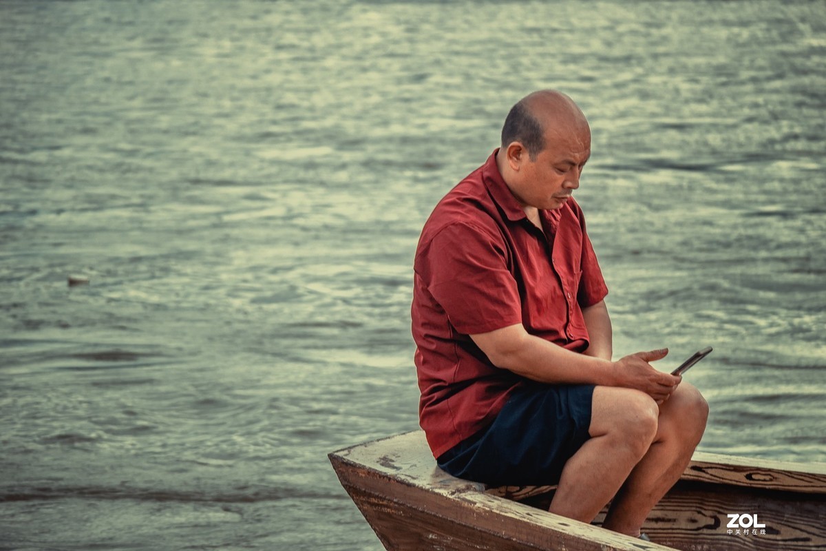 古城古浮桥抓拍