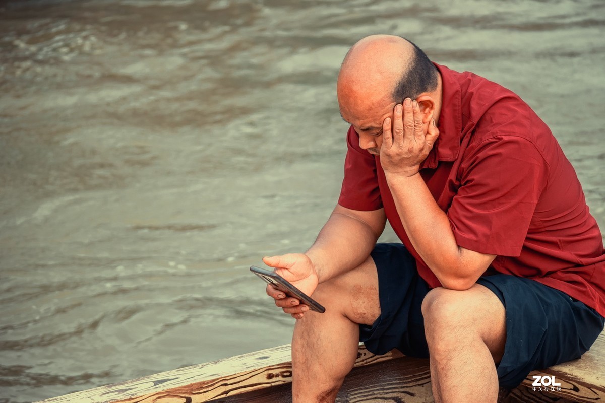 古城古浮桥抓拍