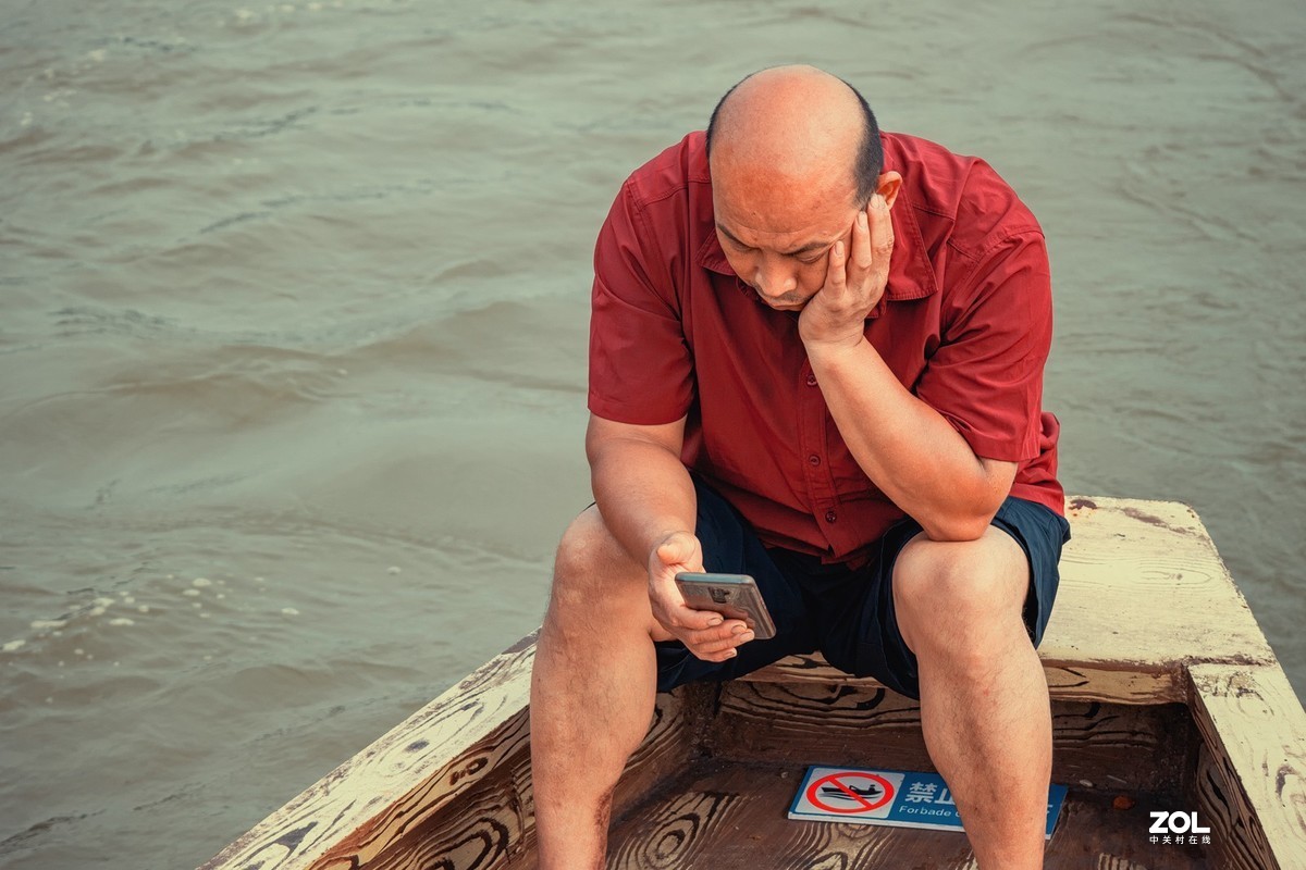 古城古浮桥抓拍