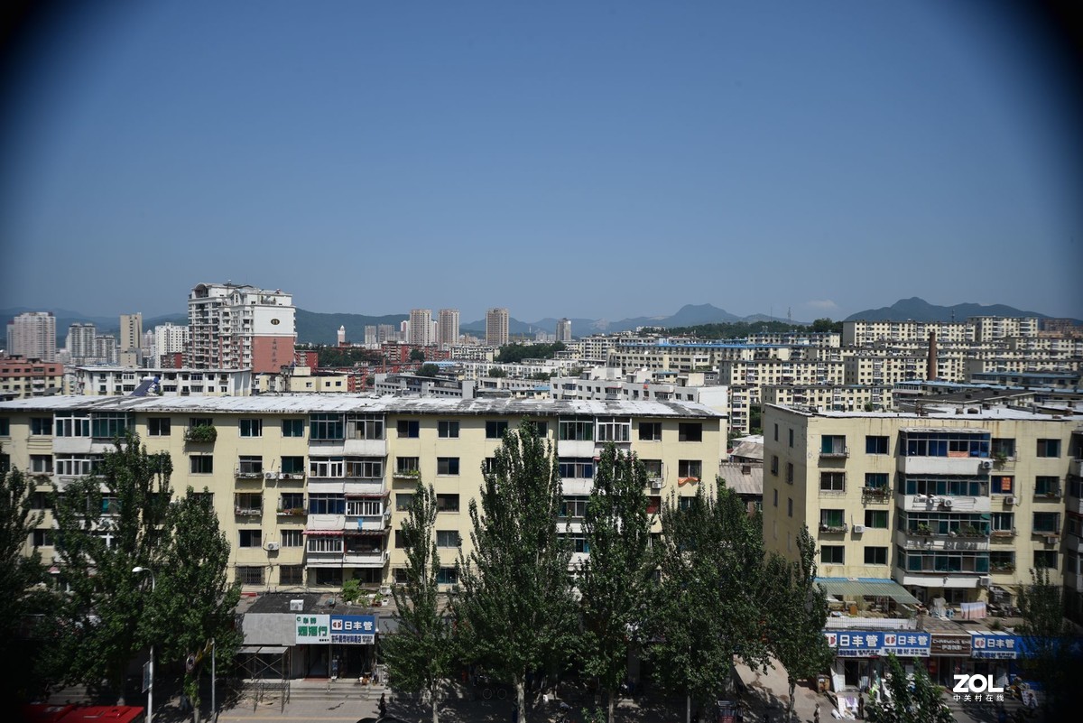 尼康全幅机身搭配半幅镜头时成像问题的汇报贴