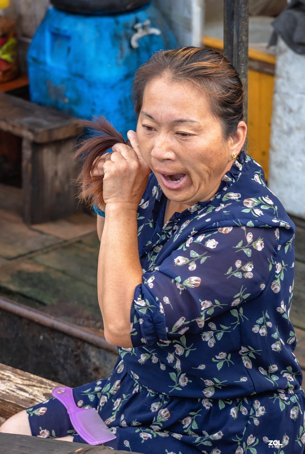 古城古浮桥抓拍