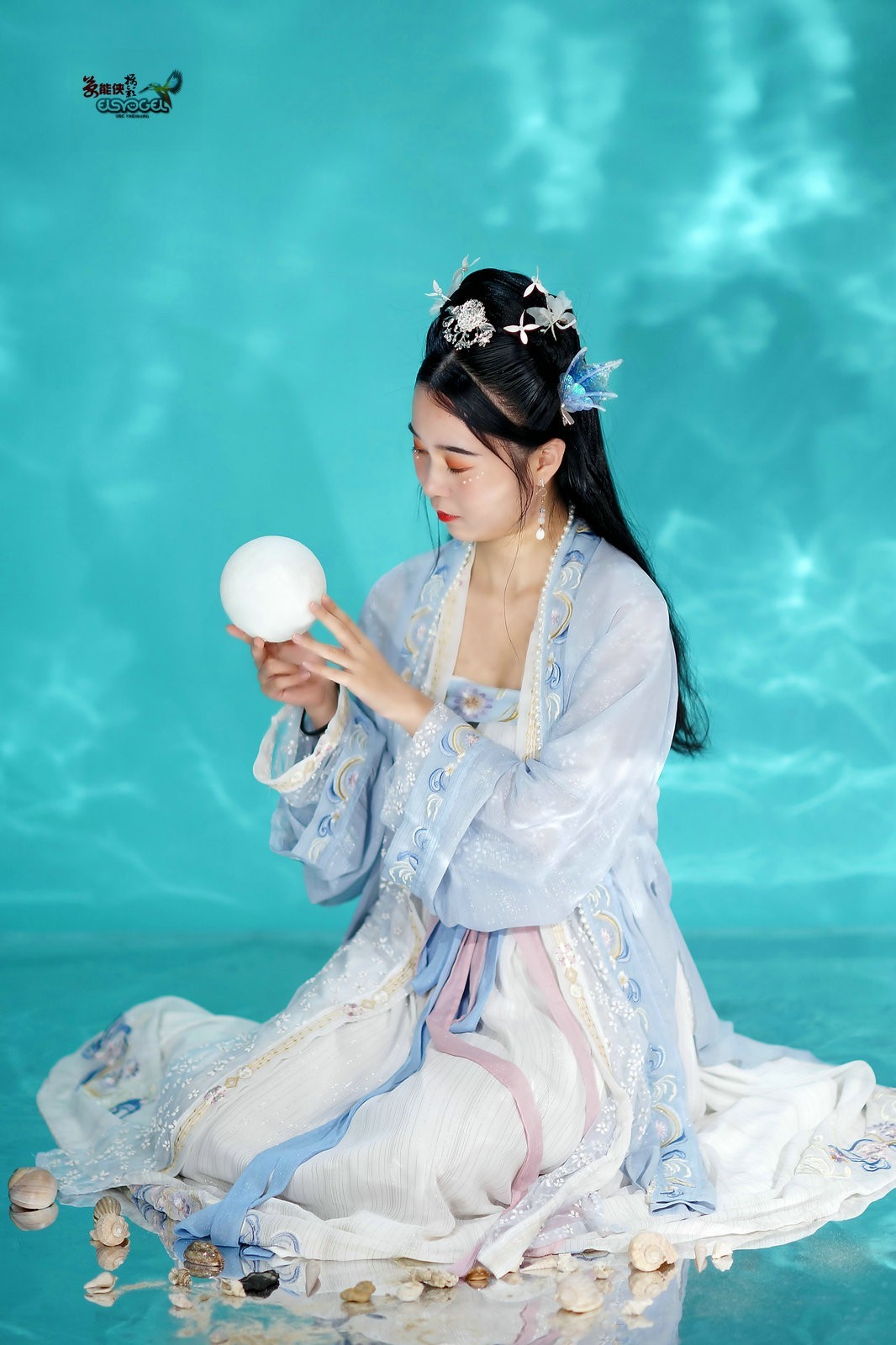 【蓝色的梦】--诗晴