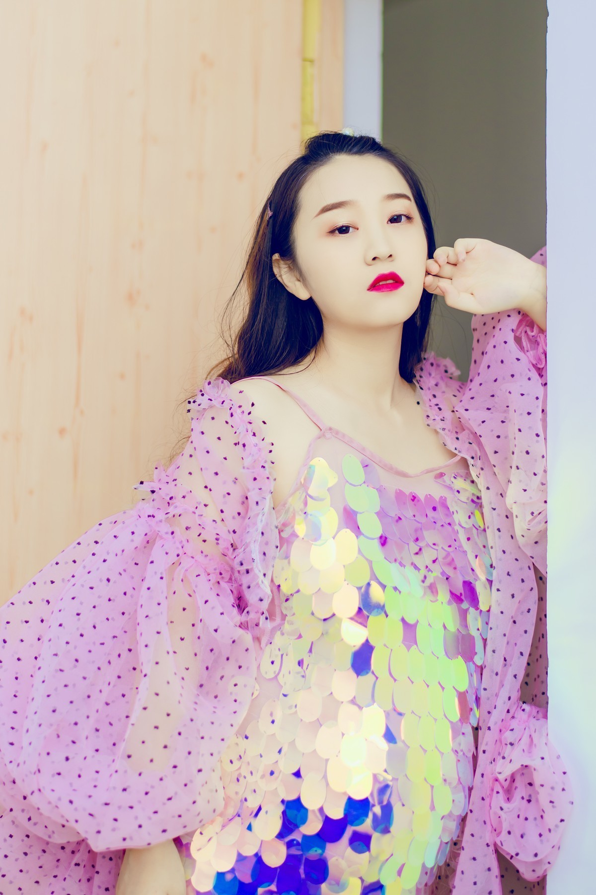 自制老婆孕照，0成本