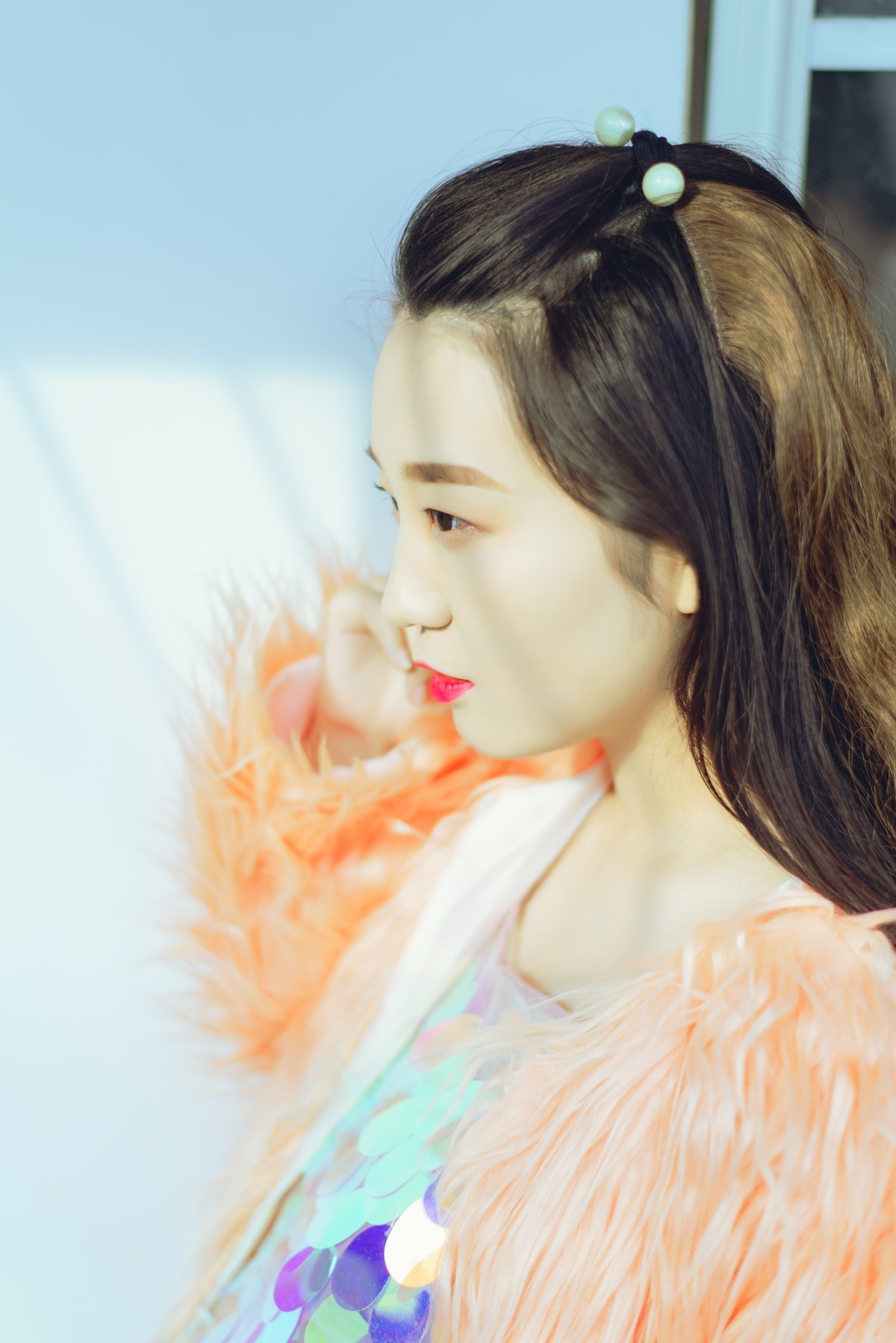 自制老婆孕照，0成本