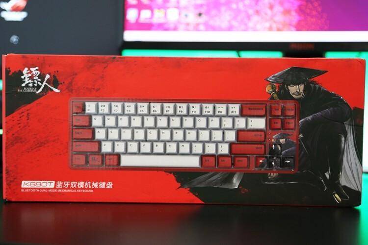 黑爵镖人联名无线机械键盘开箱 刀马 K680T