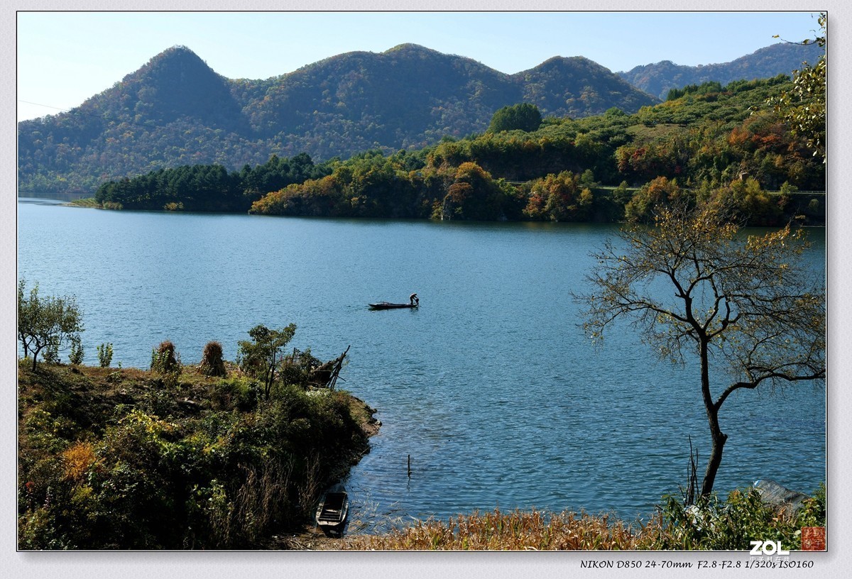 一江秋色入画屏