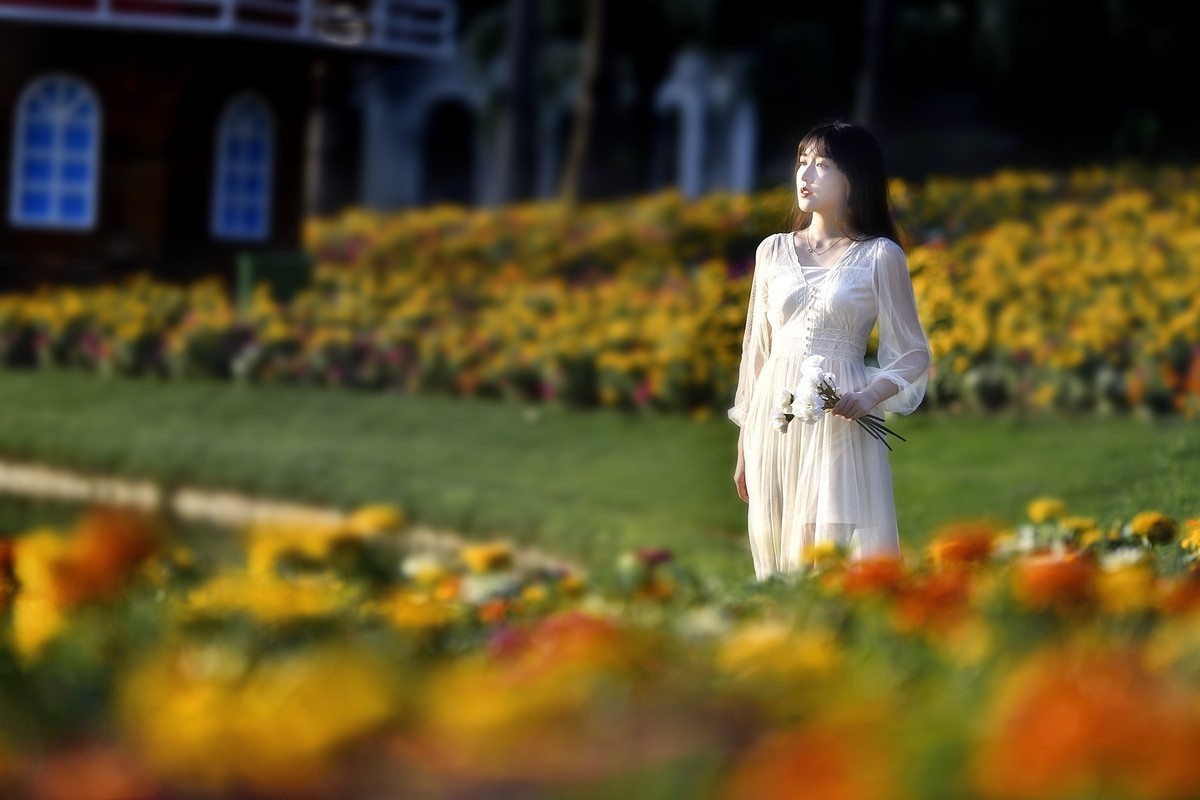 云台公园秋拍——琳琳