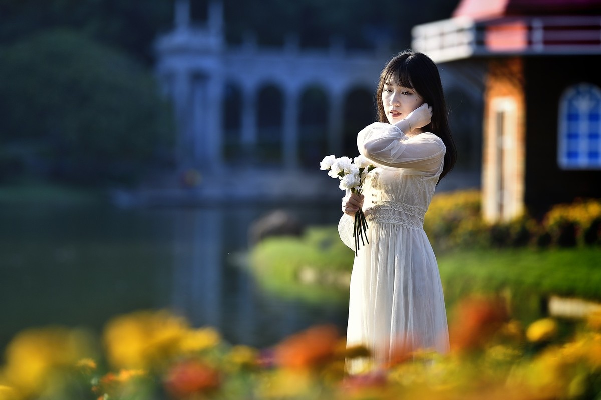 云台公园秋拍——琳琳