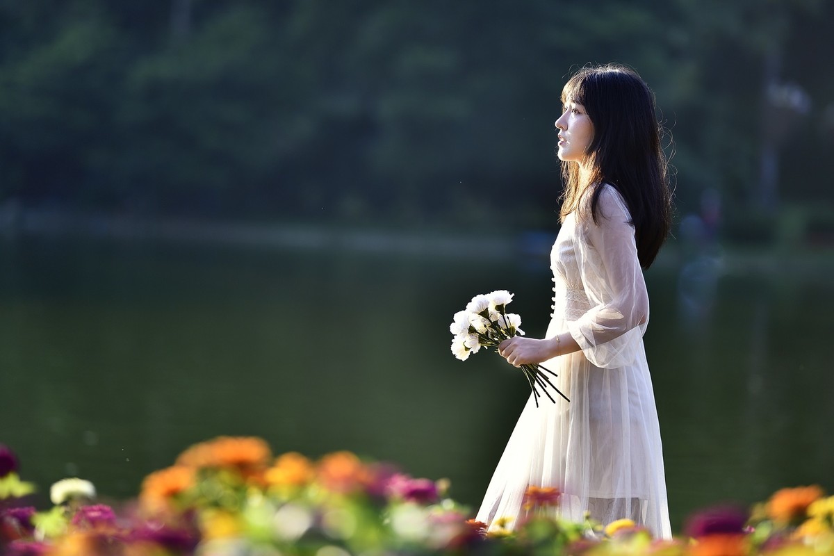 云台公园秋拍——琳琳