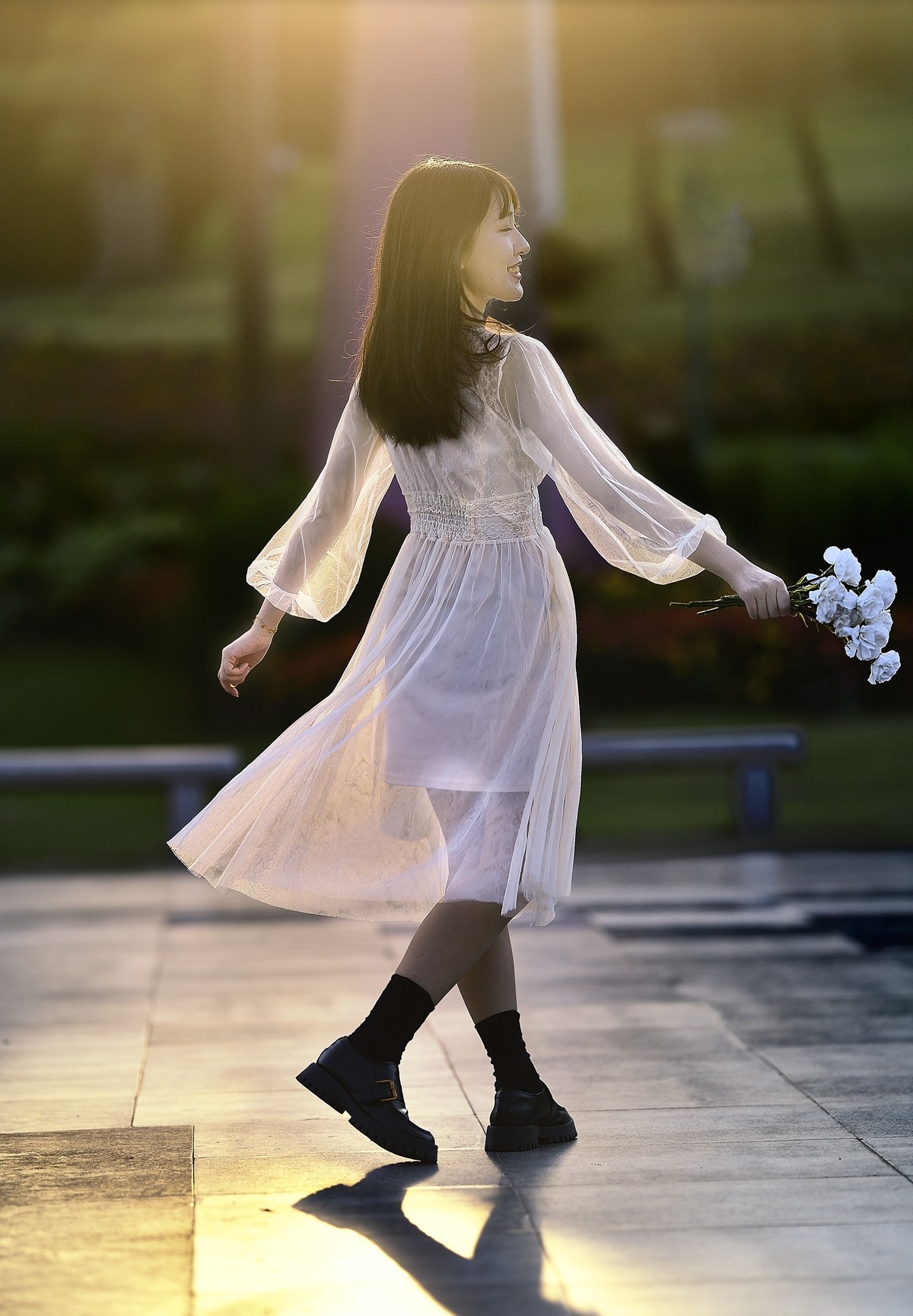 云台公园秋拍——琳琳