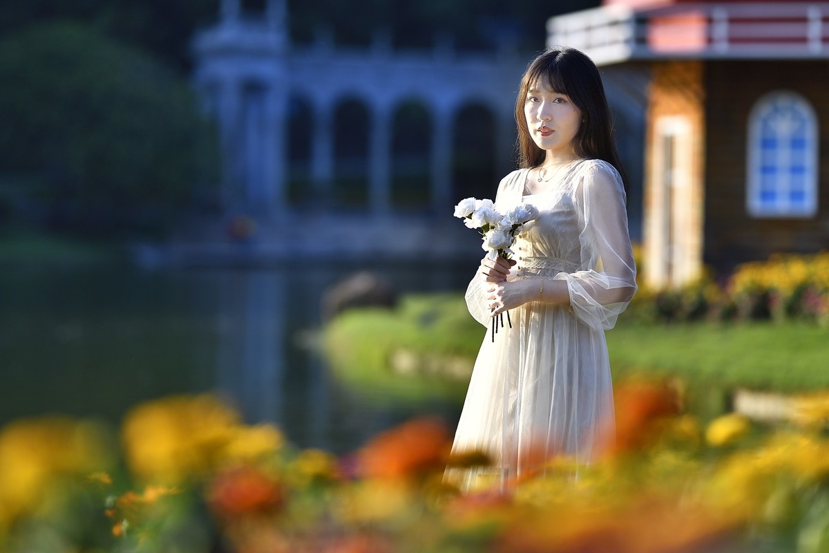 云台公园秋拍——琳琳