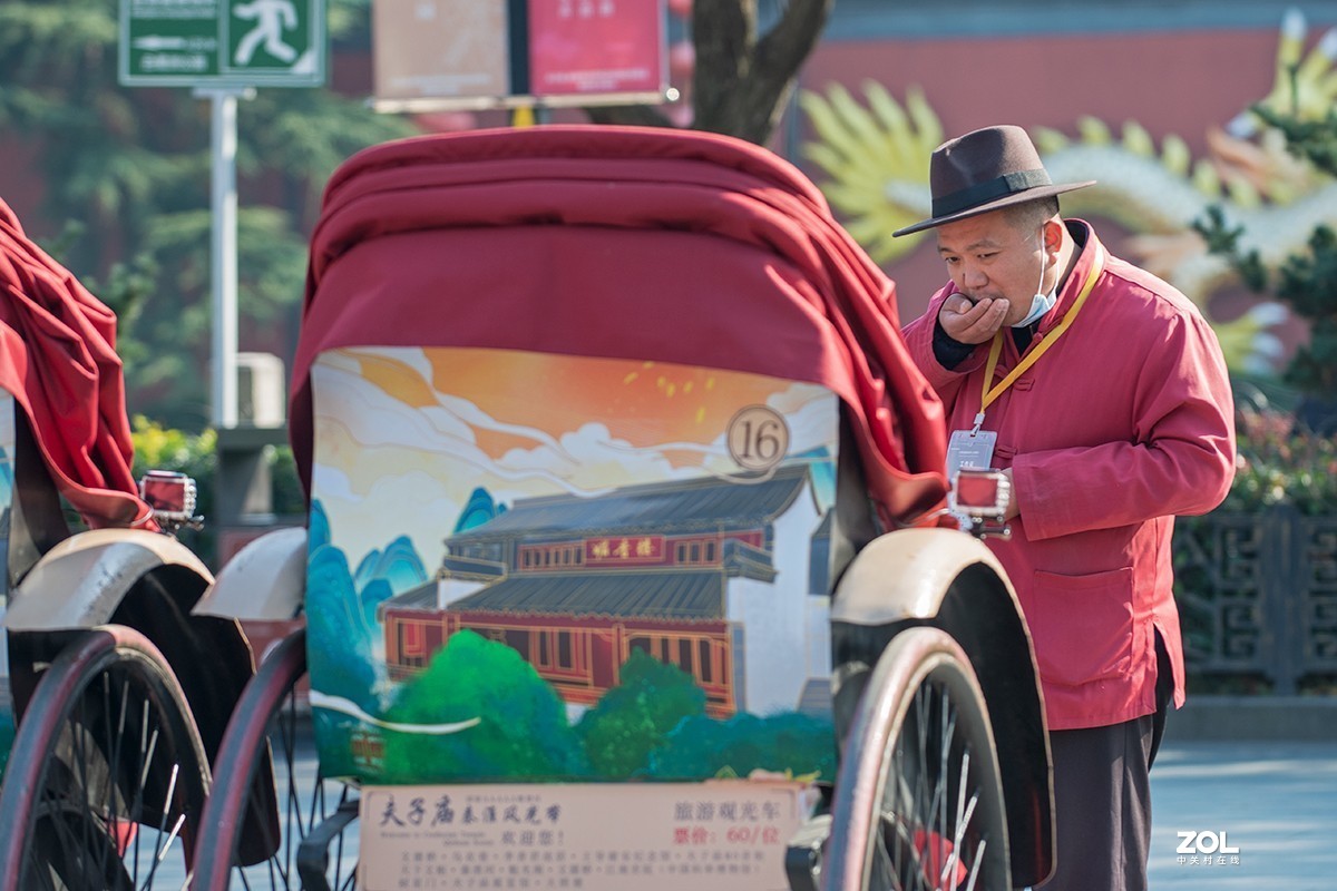 尼康D800E夫子庙扫街，画质的确提升不少